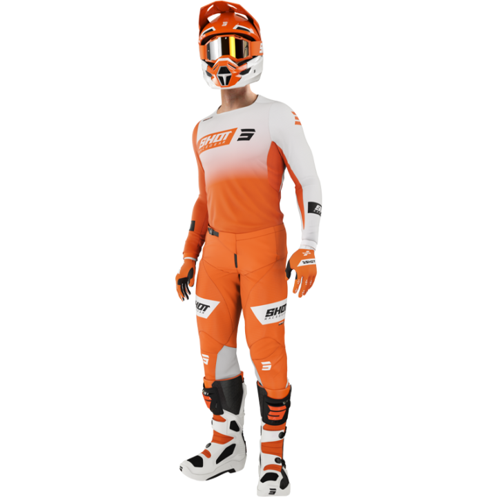 Tenue SHOT Contact Scope orange | Oxmoto