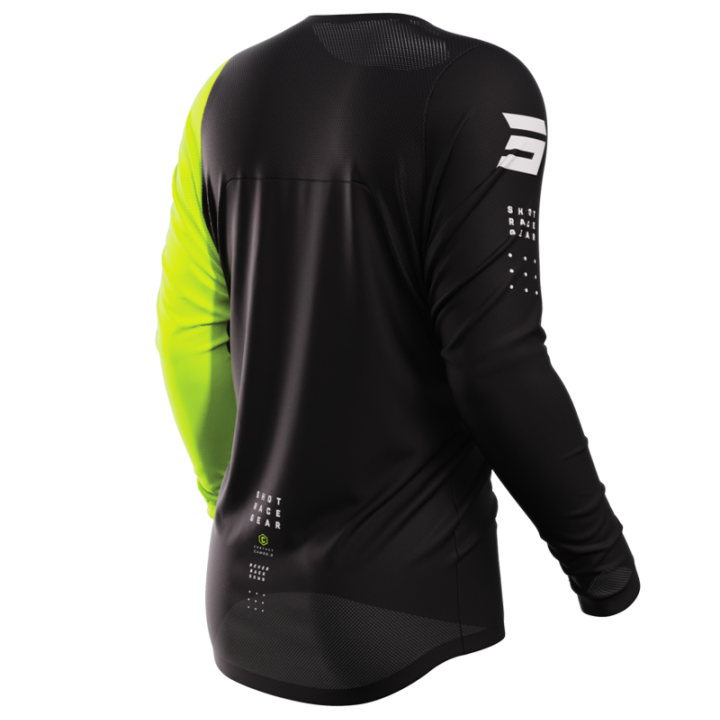 Tenue SHOT Contact Camo 2.0 jaune fluo | Oxmoto