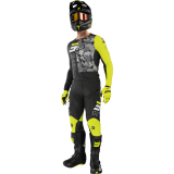 Tenue SHOT Contact Camo 2.0 jaune fluo | Oxmoto
