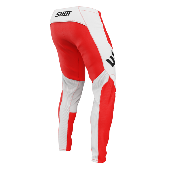Tenue SHOT Contact Shield rouge | Oxmoto