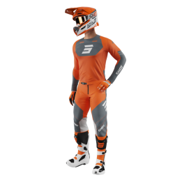 Tenue SHOT Contact Shield orange | Oxmoto