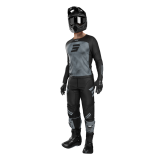 Tenue SHOT Contact Onyx noir/gris | Oxmoto