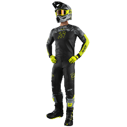 Tenue SHOT contact Patrol noir/jaune | Oxmoto