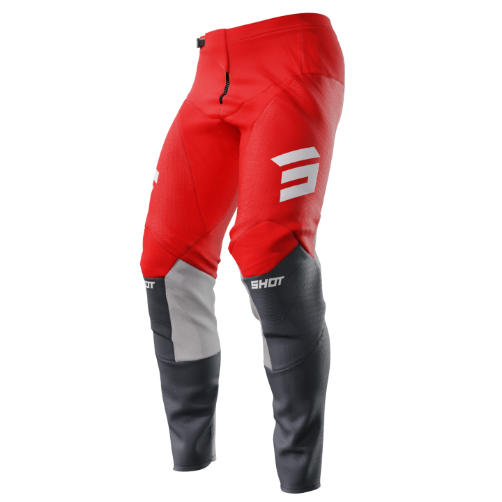 Tenue SHOT Contact Iron rouge | Oxmoto