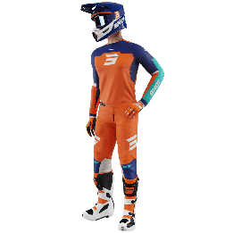 Tenue SHOT Contact Iron orange | Oxmoto
