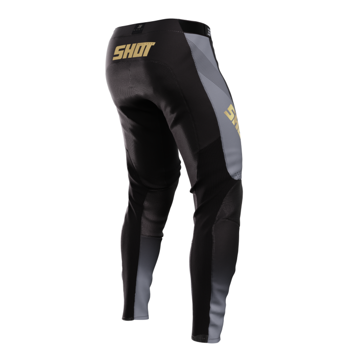 Tenue SHOT Aerolite Honor noir/or | Oxmoto