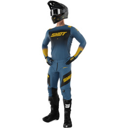 Tenue SHOT Aerolite Ultima bleu | Oxmoto