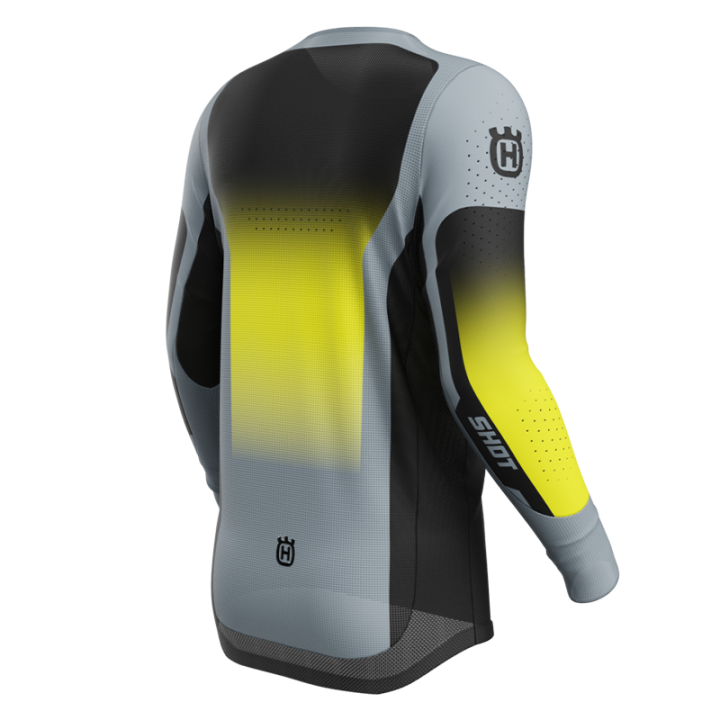 Tenue SHOT Aerolite HVA noir/gris | Oxmoto
