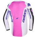Tenue enfant Alpinestars Fluid GRID noir/gris/violet