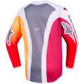 Tenue enfant Alpinestars Fluid PORTL rouge/gris | Oxmoto