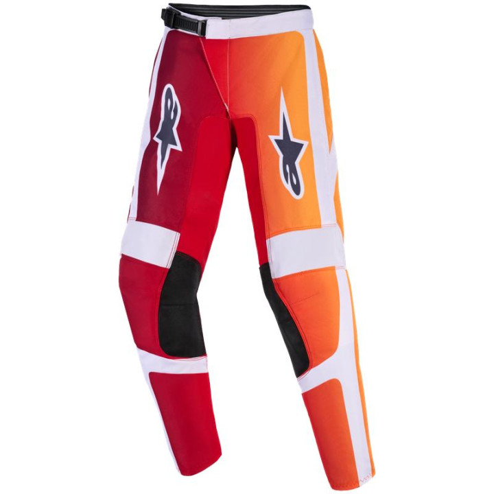 Tenue enfant Alpinestars Fluid PORTL rouge/gris | Oxmoto