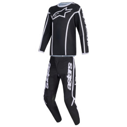 Tenue enfant Alpinestars FLUID Apex noir/gris | Oxmoto