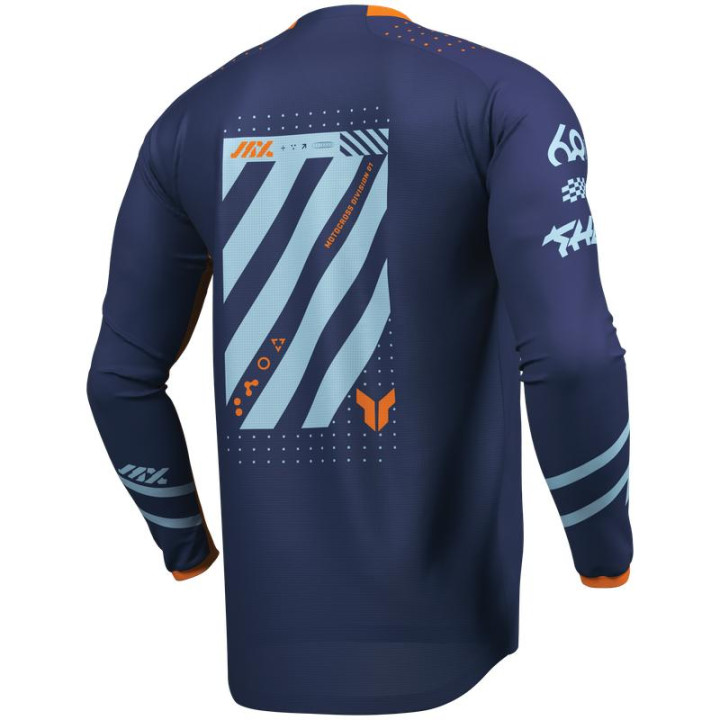 Tenue enfant Thor LAUNCHMODE Futura navy/orange | Oxmoto