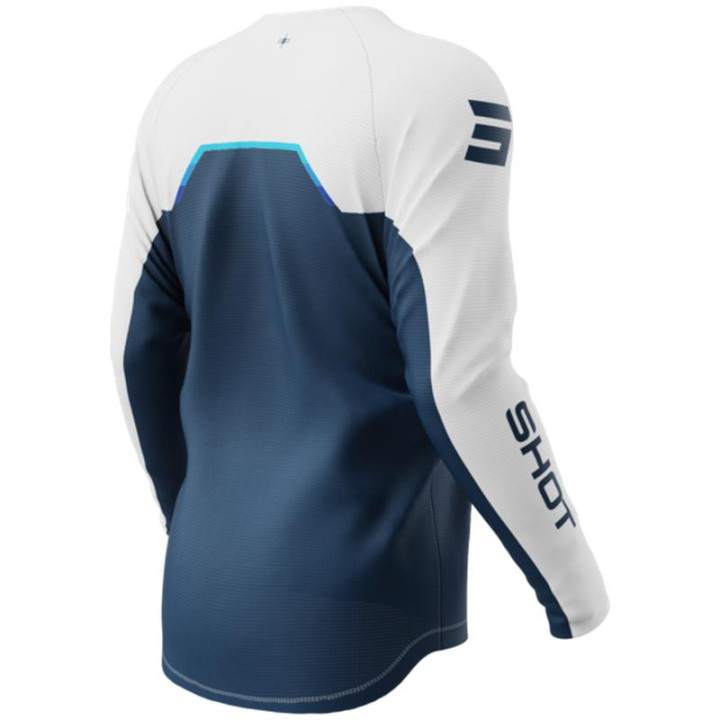 Tenue enfant SHOT Draw Daytona bleu | Oxmoto