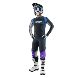 Tenue Enfant SHOT Contact Apex bleu | Oxmoto