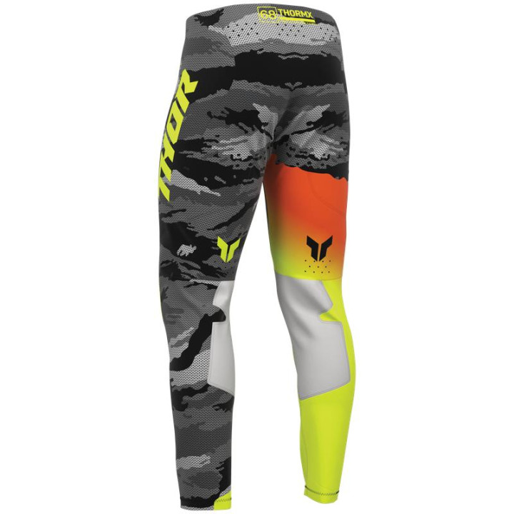 Pantalon Thor sportmode recon le noir/acid | Oxmoto