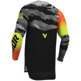Maillot Thor sportmode recon le noir/acid | Oxmoto