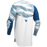 Maillot Thor sportmode recon le blanc/bleu | Oxmoto