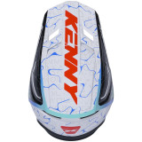 Casque KENNY performance graphic wave bleu | Oxmoto