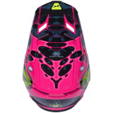 Casque KENNY performance graphic pop noir/rose | Oxmoto