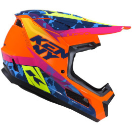 Casque KENNY performance graphic socal orange | Oxmoto