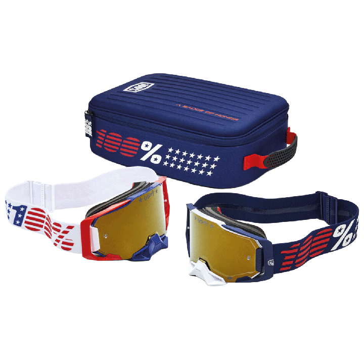 Pack 100% armega patriot blanc/marine | Oxmoto
