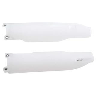 Protections de fourche Racetech blanc Kawasaki | Oxmoto