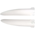 Protections de fourche Racetech blanc Kawasaki kx85/kx100
