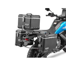 Kit top case + valises latérales CFMOTO mt 99L noir | Oxmoto
