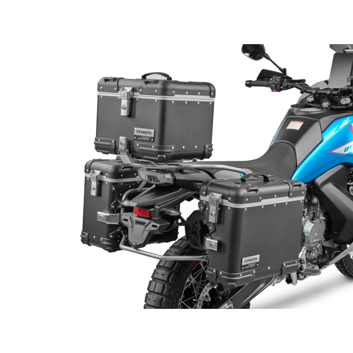 Kit top case + valises latérales CFMOTO mt 99L noir | Oxmoto