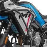 Crashbars protection haut CFMOTO 450 mt gris | Oxmoto