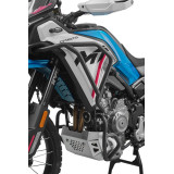 Sabot moteur alu CFMOTO 450 mt gris | Oxmoto