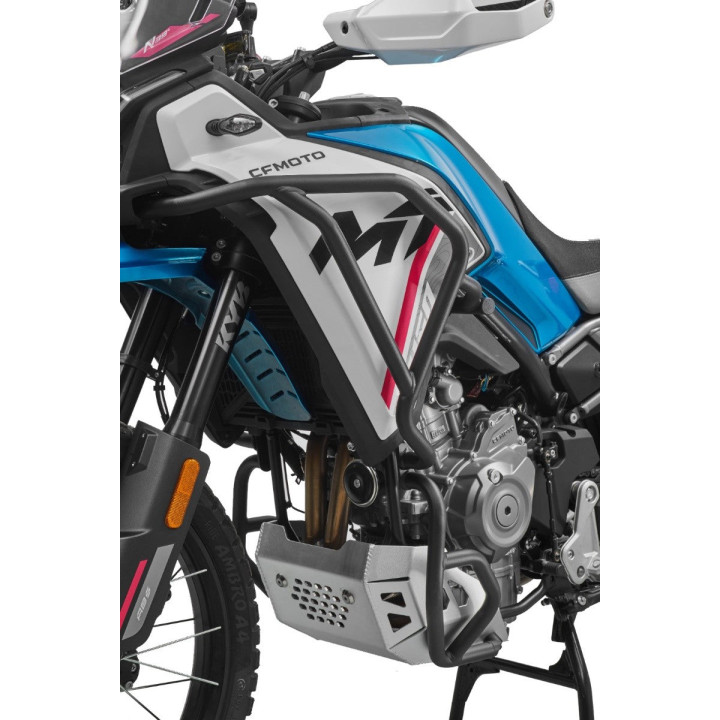 Sabot moteur alu CFMOTO 450 mt gris | Oxmoto