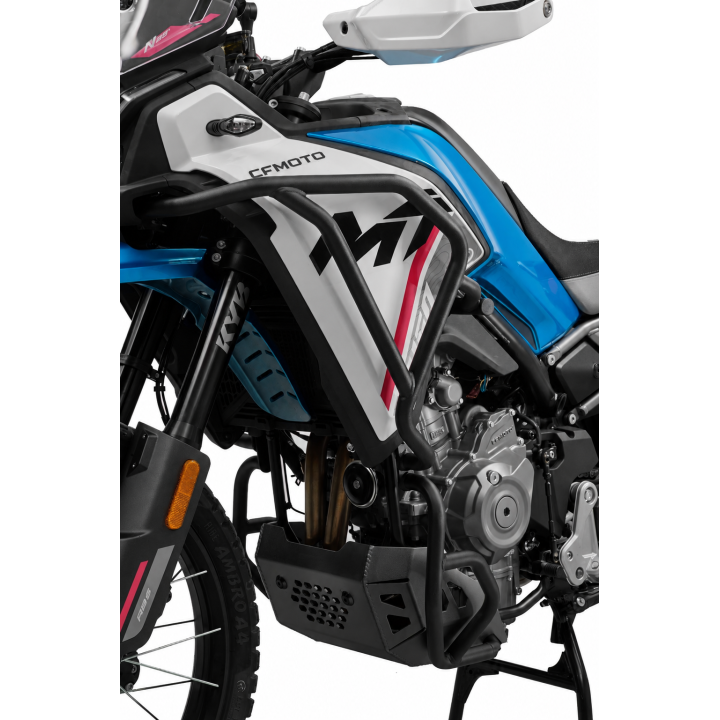 Sabot moteur alu CFMOTO 450 mt noir | Oxmoto