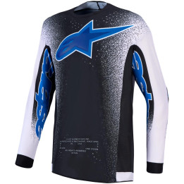 Maillot Alpinestars supertech hiten afd noir/blanc | Oxmoto