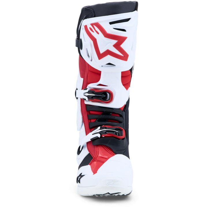 Bottes Alpinestars tech 10 blanc/noir | Oxmoto
