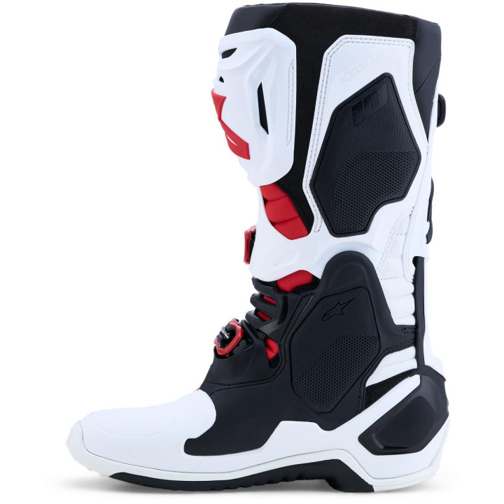 Bottes Alpinestars tech 10 blanc/noir | Oxmoto