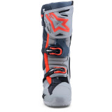 Bottes Alpinestars tech 10 enduro gris/rouge | Oxmoto