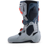 Bottes Alpinestars tech 10 enduro gris/rouge | Oxmoto