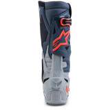 Bottes Alpinestars tech 10 enduro gris/rouge | Oxmoto