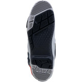 Bottes Alpinestars tech 10 enduro gris/rouge | Oxmoto