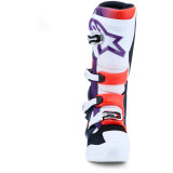 Bottes Alpinestars tech 7 violet/blanc | Oxmoto