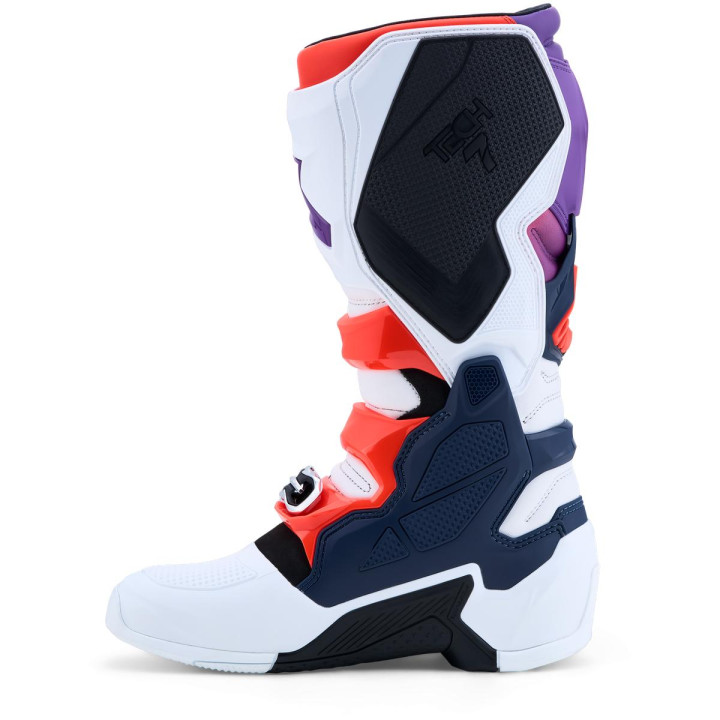 Bottes Alpinestars tech 7 violet/blanc | Oxmoto