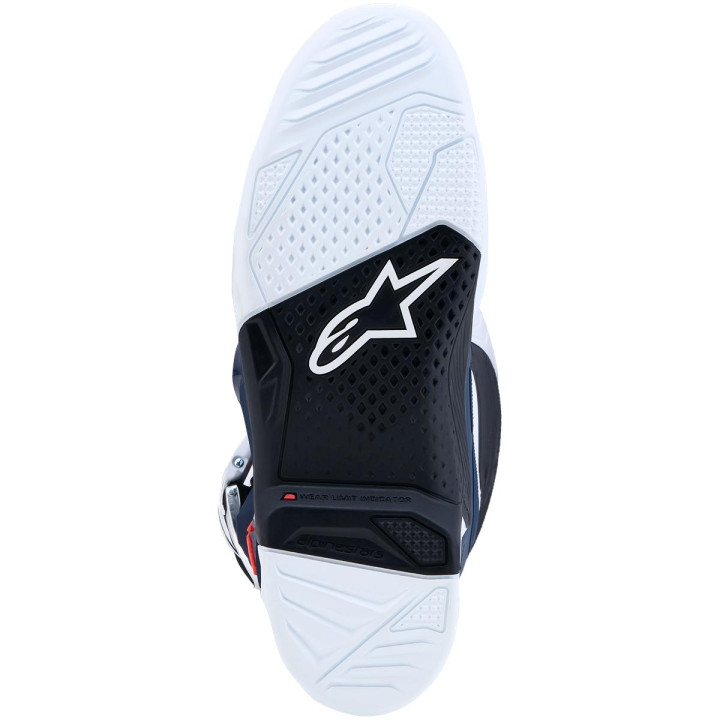 Bottes Alpinestars tech 7 violet/blanc | Oxmoto