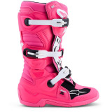Bottes Alpinestars tech 7 s rose/noir | Oxmoto