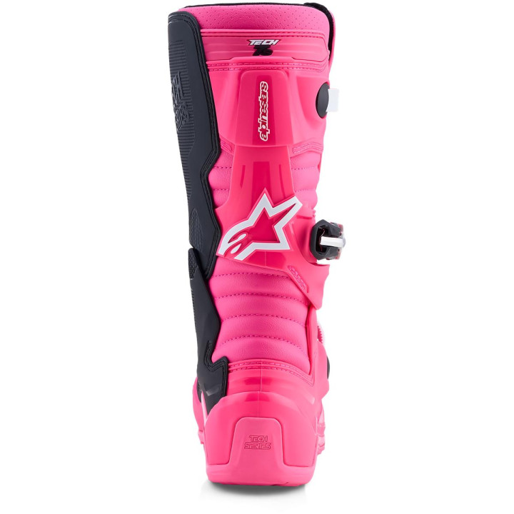 Bottes Alpinestars tech 7 s rose/noir | Oxmoto