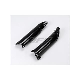 Protections de fourche UFO noir Kawasaki kx250/450f | Oxmoto