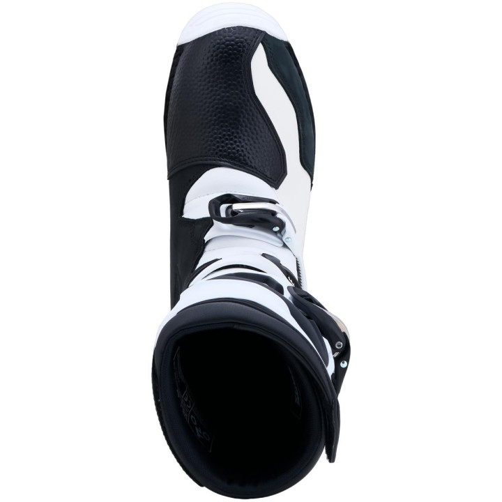 Bottes Alpinestars tech t noir/blanc | Oxmoto