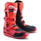 Bottes Alpinestars tech t rouge/noir | Oxmoto