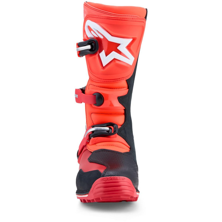 Bottes Alpinestars tech t rouge/noir | Oxmoto